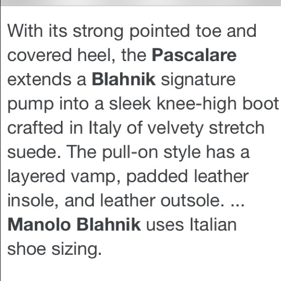 Manolo Blahnik Pascalare Suede Boots 37.5! - Picture 7 of 7